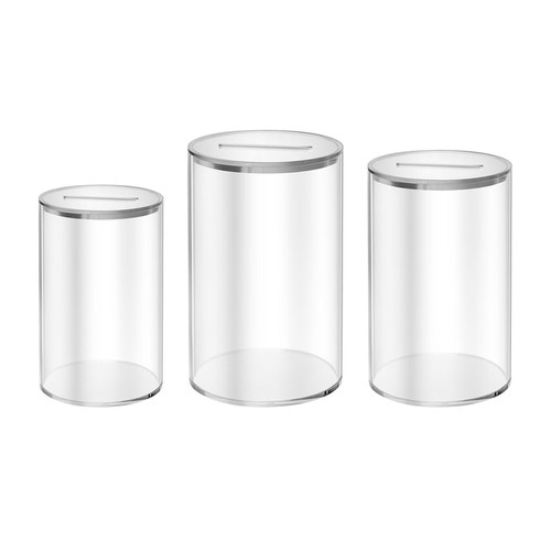 Acrylic money saving box - acrylic,