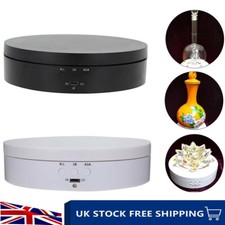 360 Degree Electric Rotating Display Stand Turntable Automatic Spinning Base UK