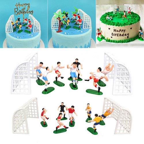 Soccer team cake topper - soccer,