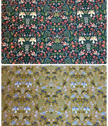 Fryetts folklore floral - folklore, floral/bird