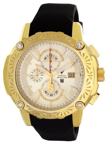Aqua master gold dial - master, black