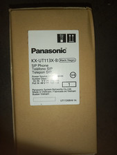 Panasonic KX-UT113X-B  SIP Telephone Black IP Poe - NEW