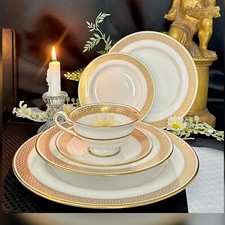 Spode HoneyComb Gold Rimmed