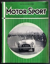 MOTOR SPORT Magazine MAR 1955