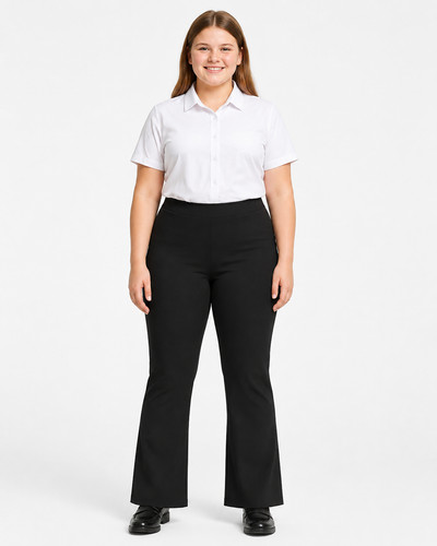 Girls plus fit school - girls, pants
