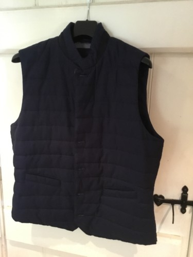 Hackett mens navy gilet