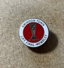SWINDON TOWN ENAMEL FOOTBALL