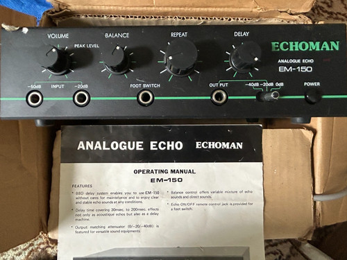 Vintage 1970s echoman 150 - echoman, em-150