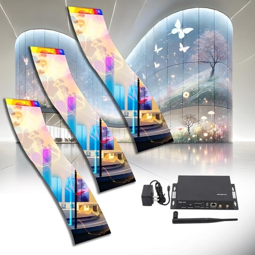 P16 transparent flexible led - p16,