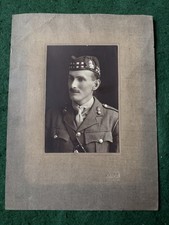 WW1 Photo Of A 2nd Lieutenant 5th Royal Scots Fusiliers.