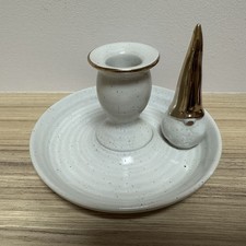 Ruth Vetter Candlestick Tomte Gnome Gonk Nordic Scandi Design Pottery