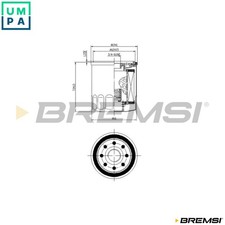 OIL FILTER FL0026 FOR VW