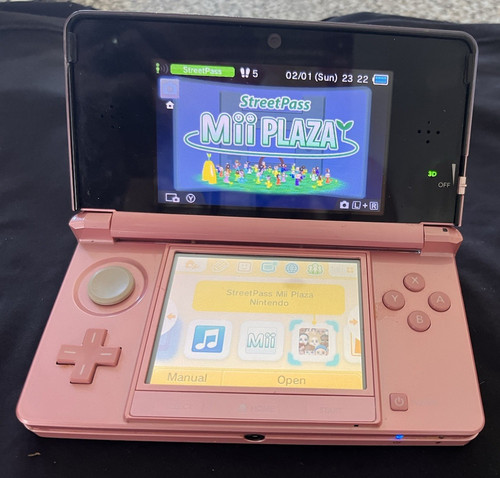 Nintendo 3ds pink handheld - nintendo,