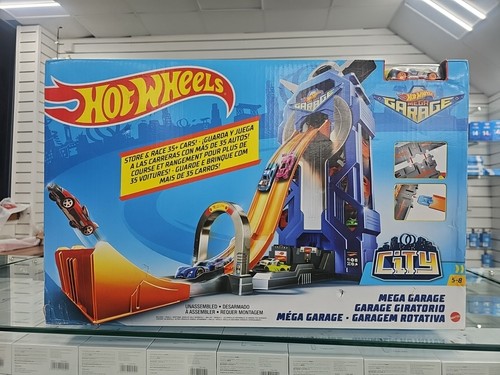Hot wheels ftb68 - mega, garage