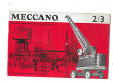 Meccano Instruction Book 2/3