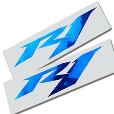 YZF R1 Blue chrome solid vinyl