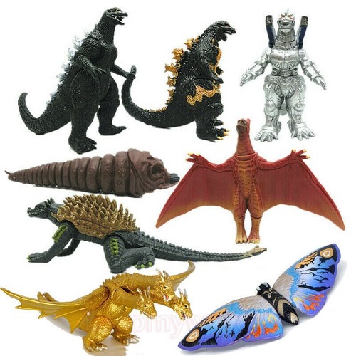Godzilla figures set 8 - set,