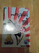 2008/9 MANCHESTER PHOENIX V SHEFFIELD STEELERS ICE HOCKEY PROGRAMME
