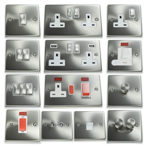 Brushed satin chrome - satin,