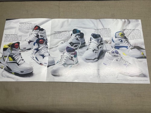 Reebok the pump shoes print - reebok,