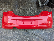 2015-2019 MK4 VAUXHALL CORSA E 3-DOOR REAR BACK BUMPER LAVA ABSOLUTE RED 50S GG7