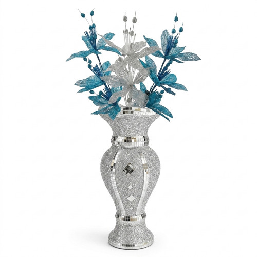 Large mosaic crushed crystal - crushed,