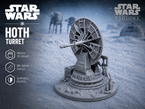 Star wars legion hoth defence - wars,