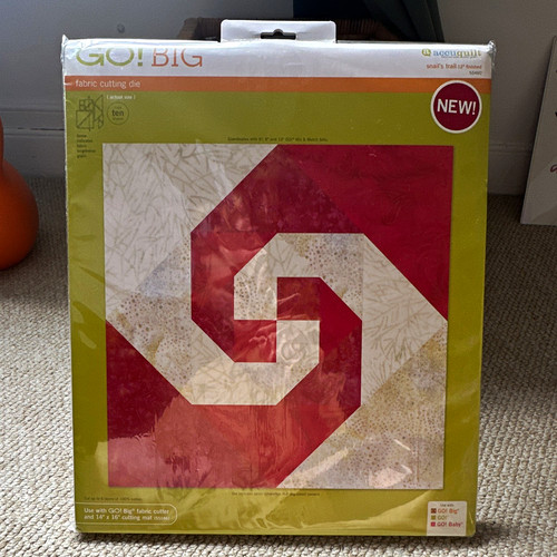 Accuquilt big snail - accuquilt, go!
