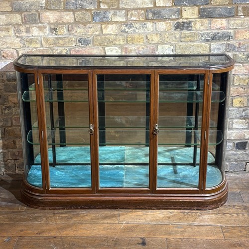 Mahogany bow end shop - shop, display
