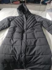 Ladies Long Quilted Coat New