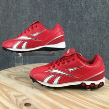 Reebok Shoes Mens 11 Hexride Baseball Cleats Sneakers Red Lace Up 18-343446 NEW