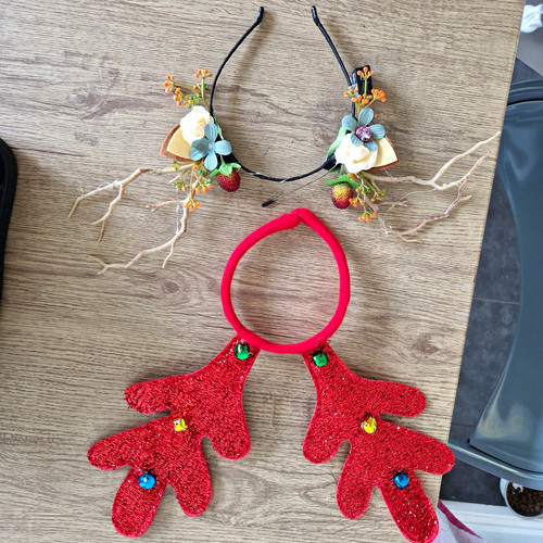 Christmas headbands glitter - christmas, headbands:glitter
