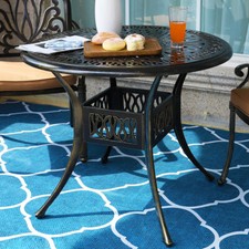 Cast Aluminium Bistro Dining