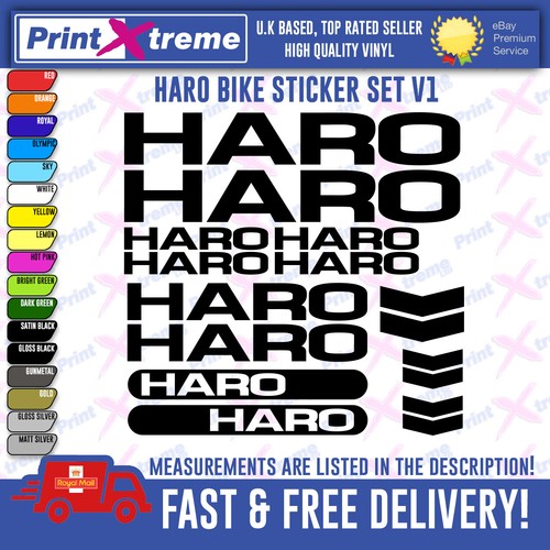 Haro bikes decals stickers - haro,
