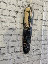 50cm Giraffe Mask Carved