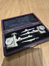 Antique Architects Trammels for Beam Compass, Likely Alteneder Or Stanley Boxed