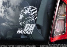 Nicky Hayden - Car Window