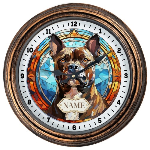 Personalised brindle staffy - personalised,