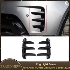 Pair Gloss Blk Front Bumper