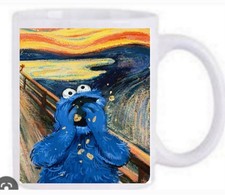 Cookie monster the scream - cookie,