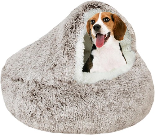 Calming dog bed fluffy - calming,