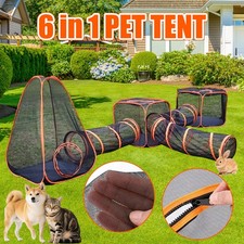 6 in 1 Big Pet Cat Dog Playpen