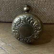 Early Victorian Antique Brass Sovereign Coin Holder