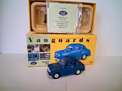 Corgi vanguards scale - 1:43,