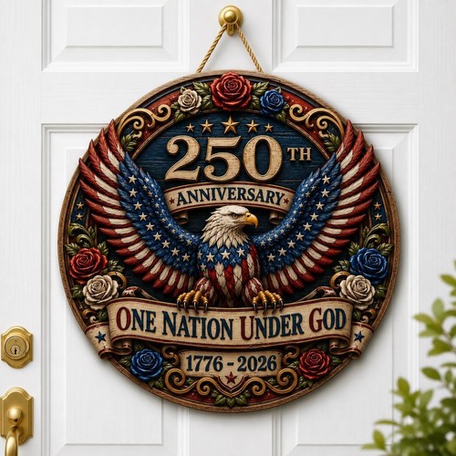 250th anniversary wooden door - 250th,