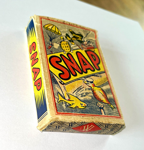 Vintage snap card game - snap,