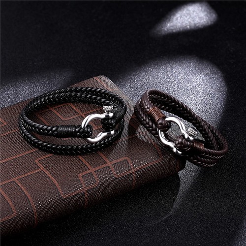 Mens multilayer leather - mens,