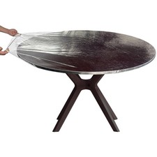 Round Clear Vinyl Fitted