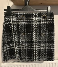 Plaid Black & White Check