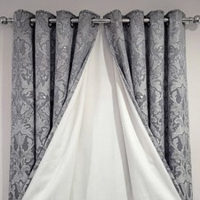 Grey Damask Fleur de Lys